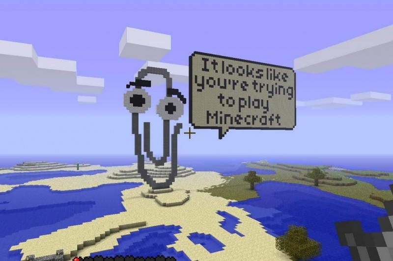 Minecraft_Office_paperclip